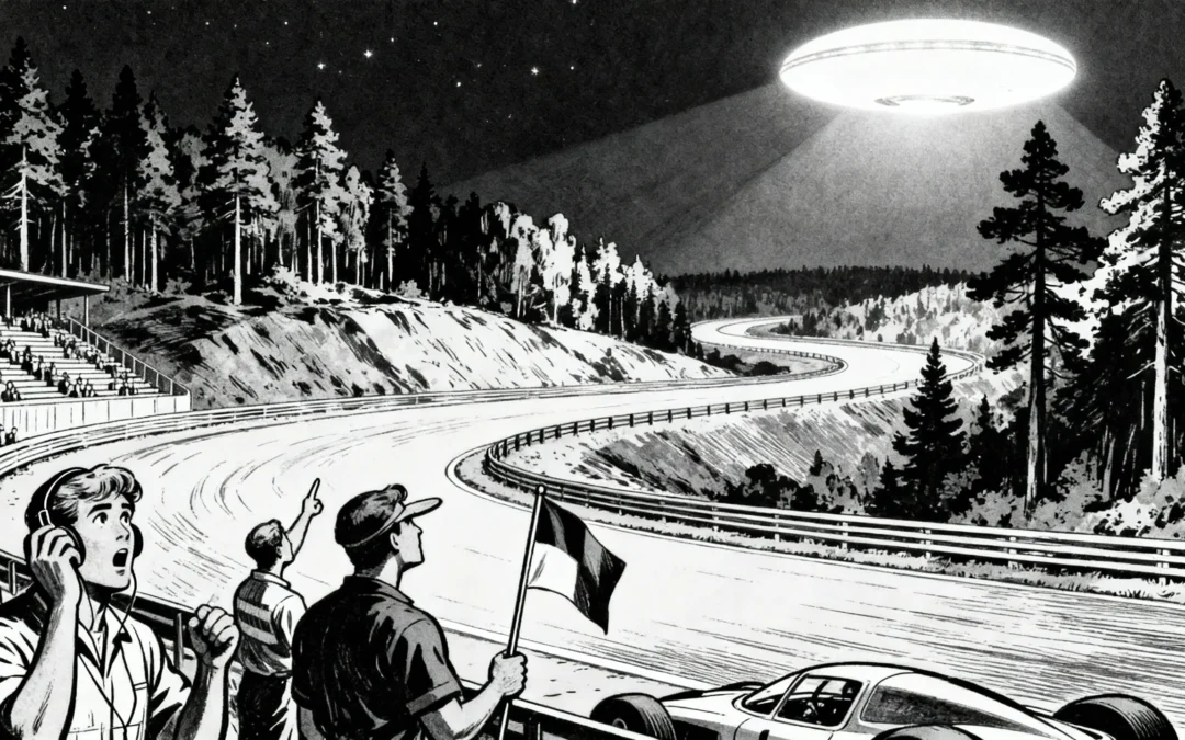 Ahveniston tapaus (1967) – Moottoriradan yllä leijuvat valot